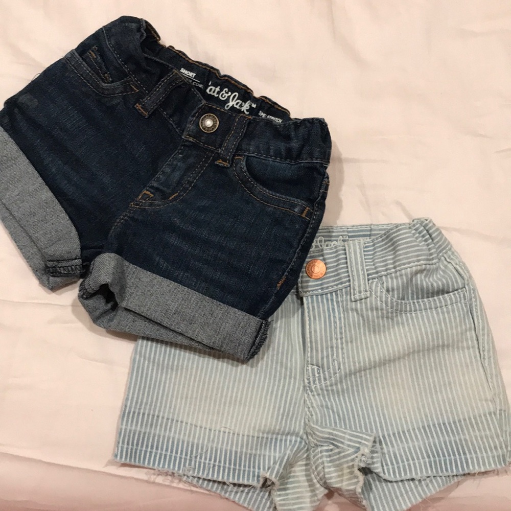 Cat & Jack Baby Girl Jean Shorts